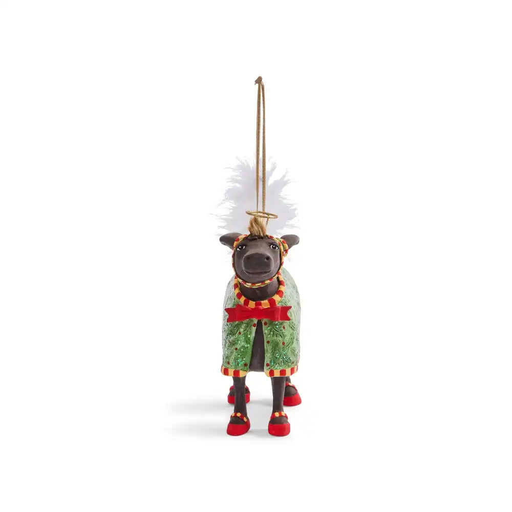 Patience Brewster Nativity David Donkey Ornament