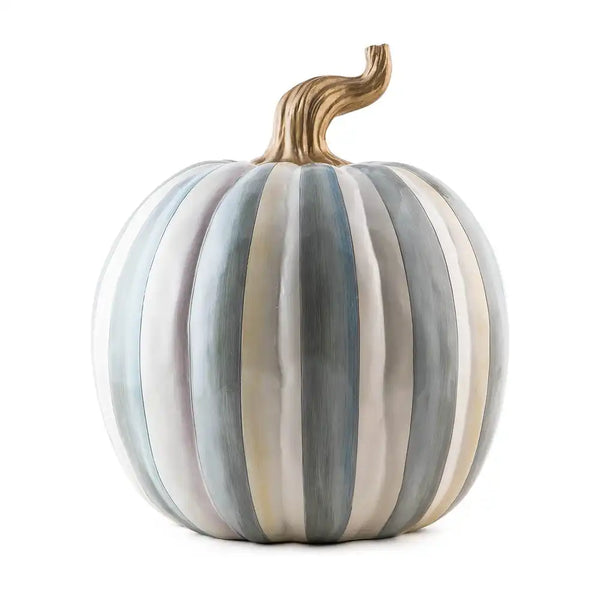 Mocha Stripe Medium Pumpkin