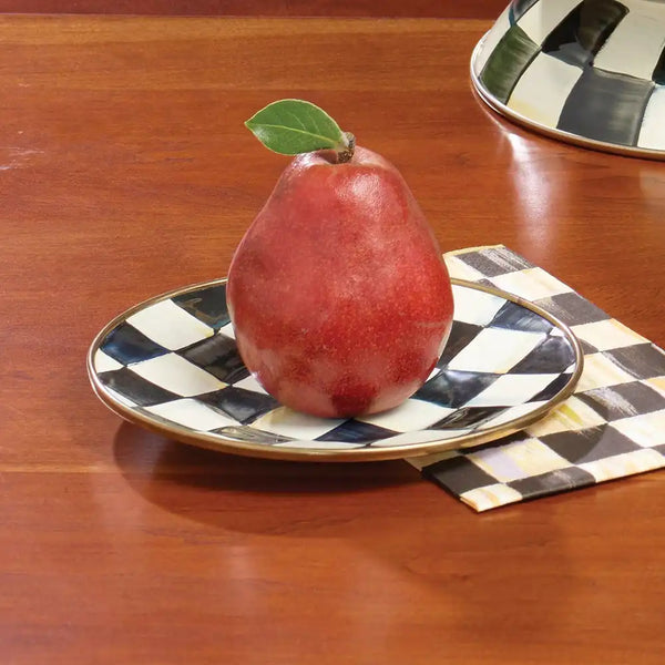 Sterling Check Saucer