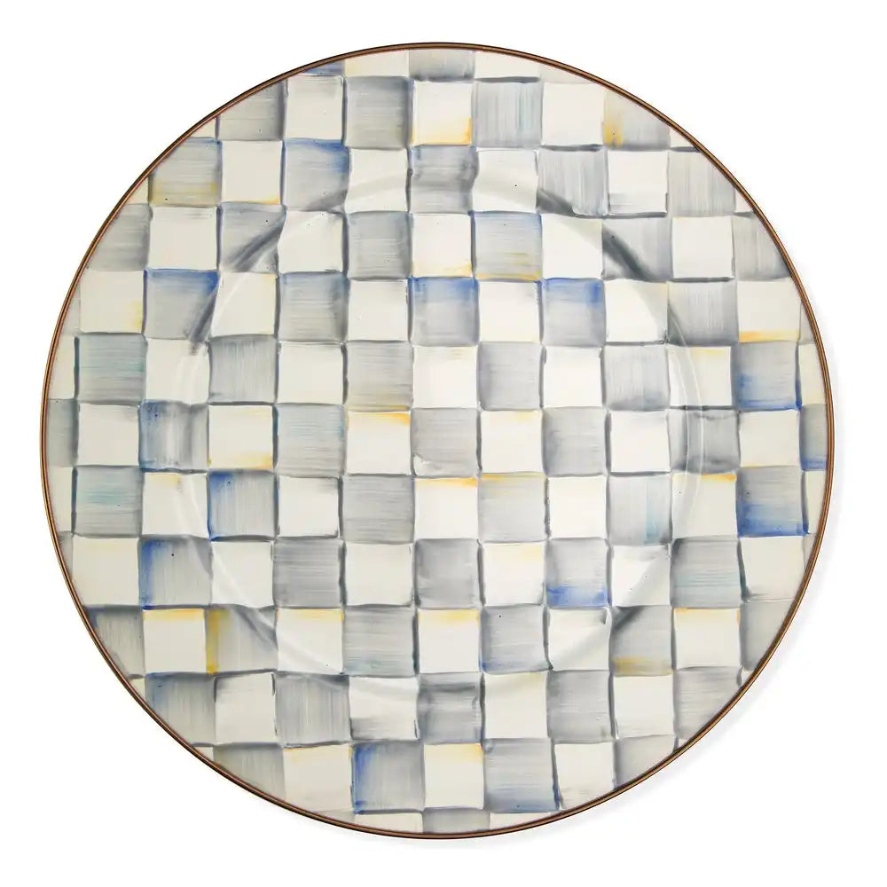 Royal Check Serving Platter