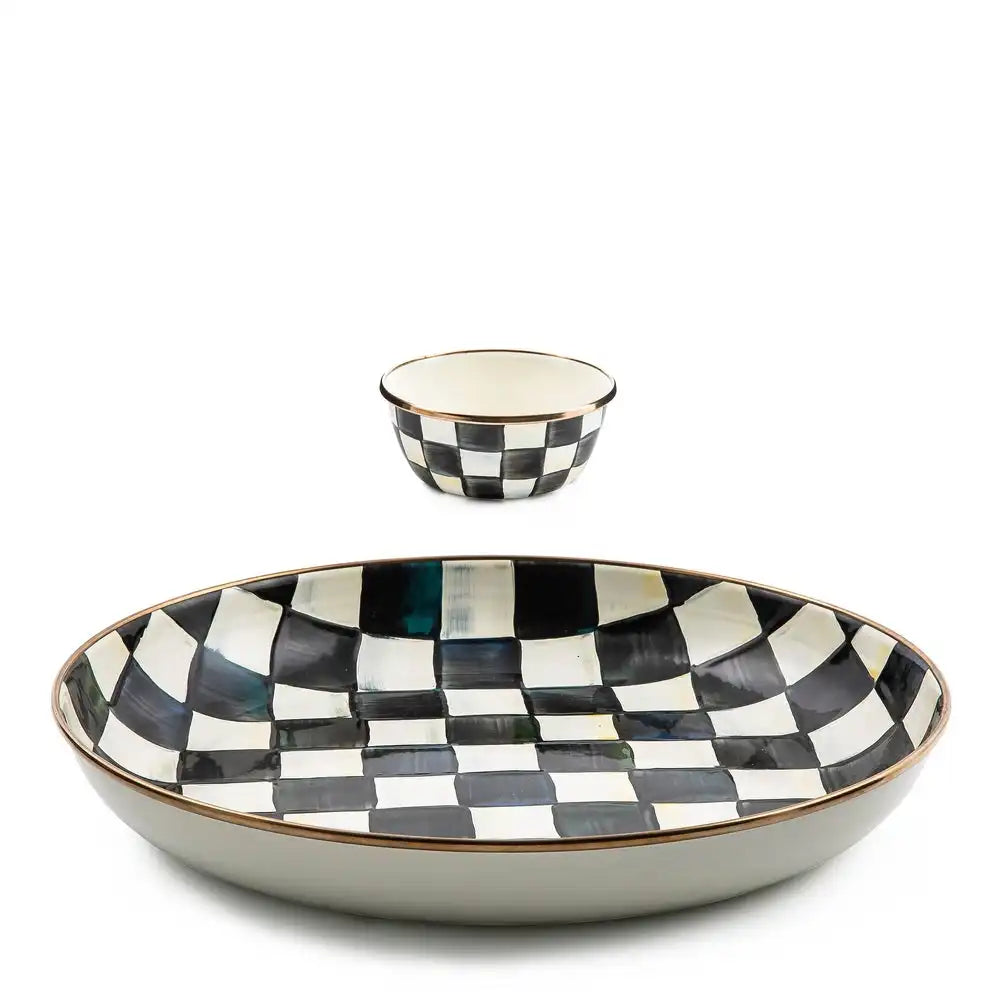 Courtly Check Chip & Dip Set Main image