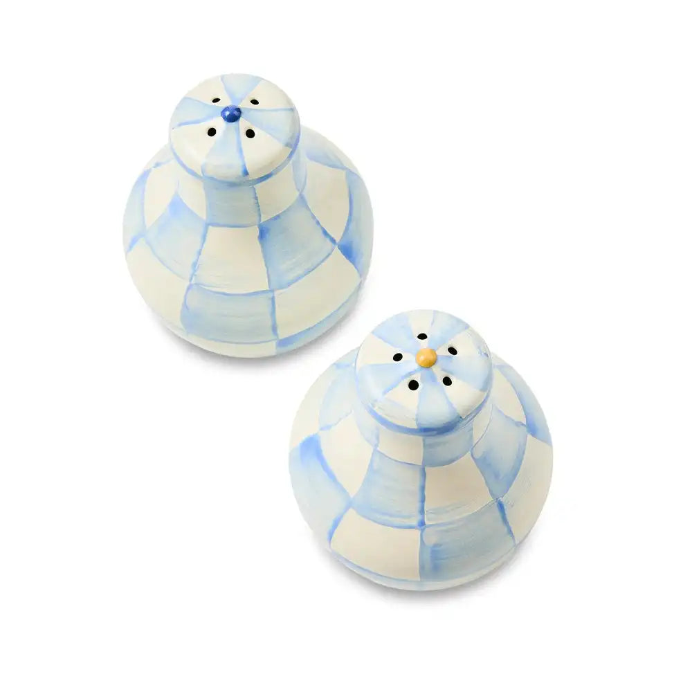 Courtly Check Large Salt & Pepper Shakers