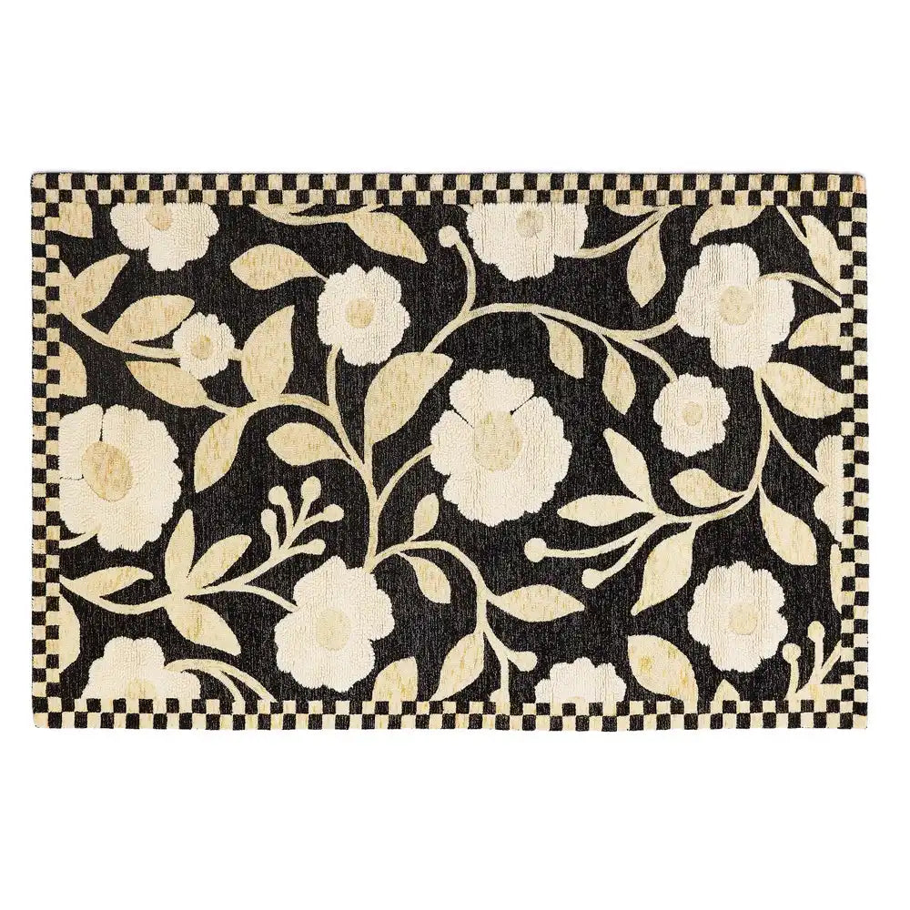 Farmhouse Floral 6' Round Rug