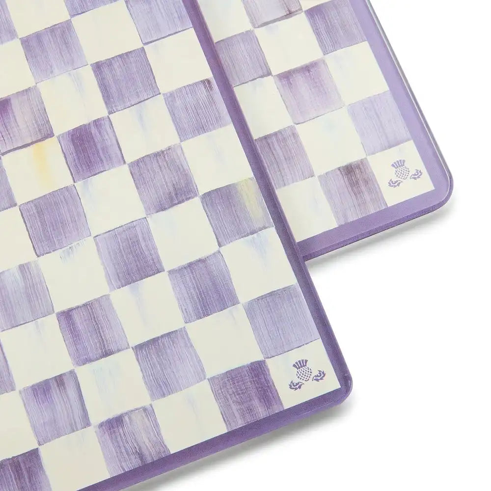 Cherry Check Cutting Board, Set of 2