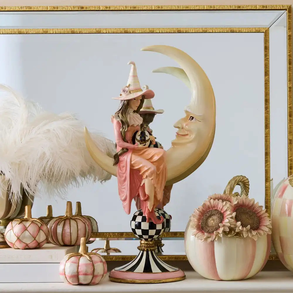 Hocus Pocus Witch on Moon Figurine Secondary image