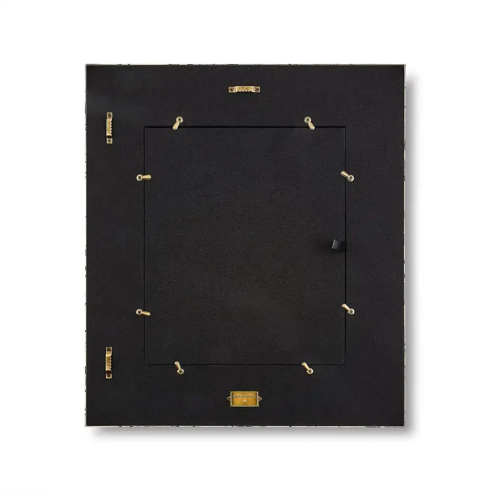 Sky Check Enamel Wall Mirror