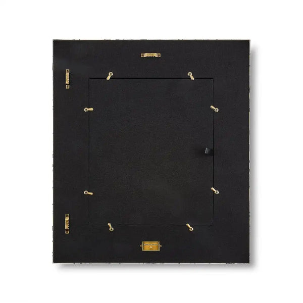 Sky Check Enamel Wall Mirror