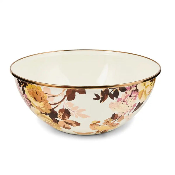 Wild Rose White Small Everyday Bowl
