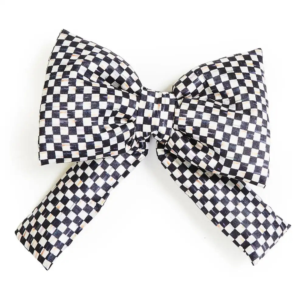 Courtly Check Medium Bow