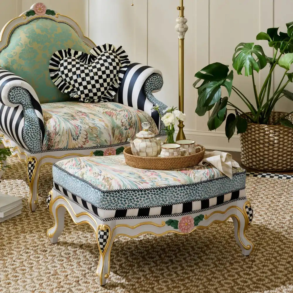 Storybook Upholstered Ottoman