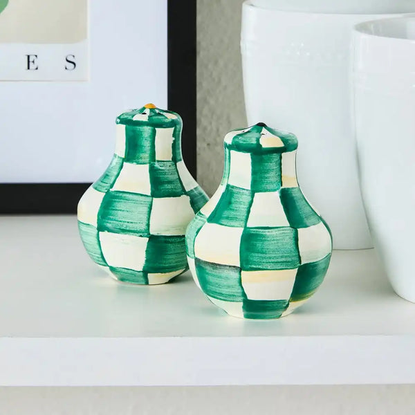Courtly Check Large Salt & Pepper Shakers