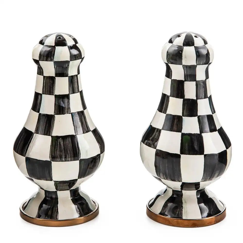 Courtly Check Large Salt & Pepper Shakers Main image