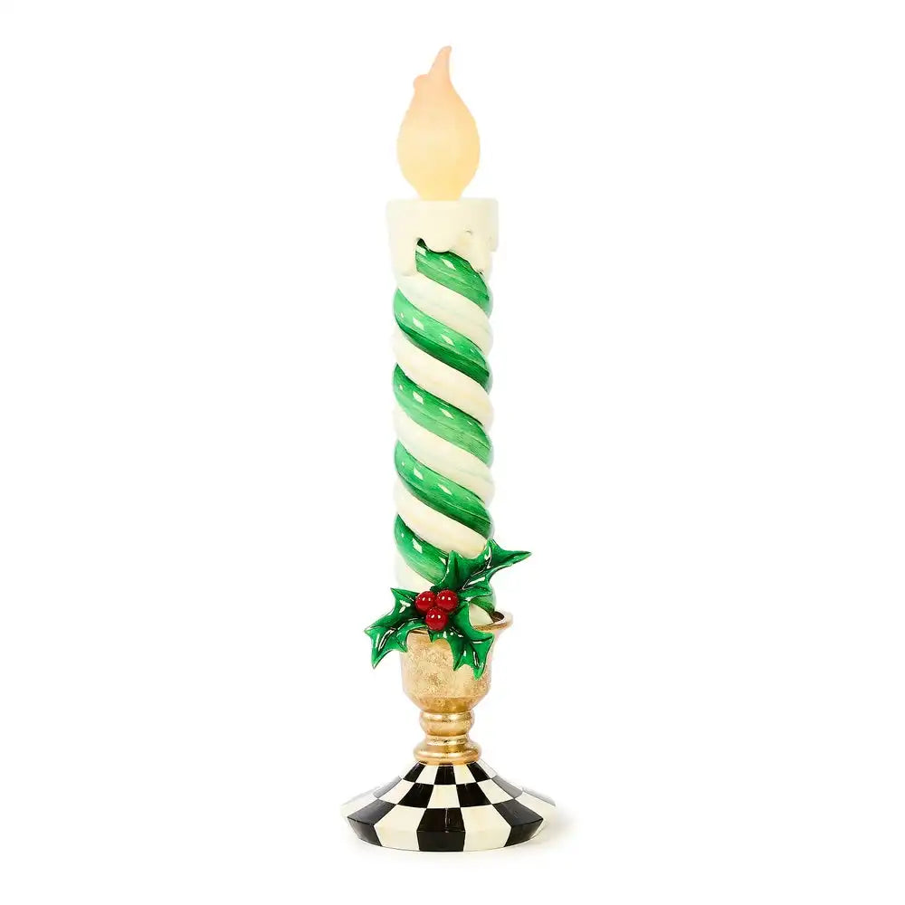 Check It Out Illuminated Medium Trophy Candle