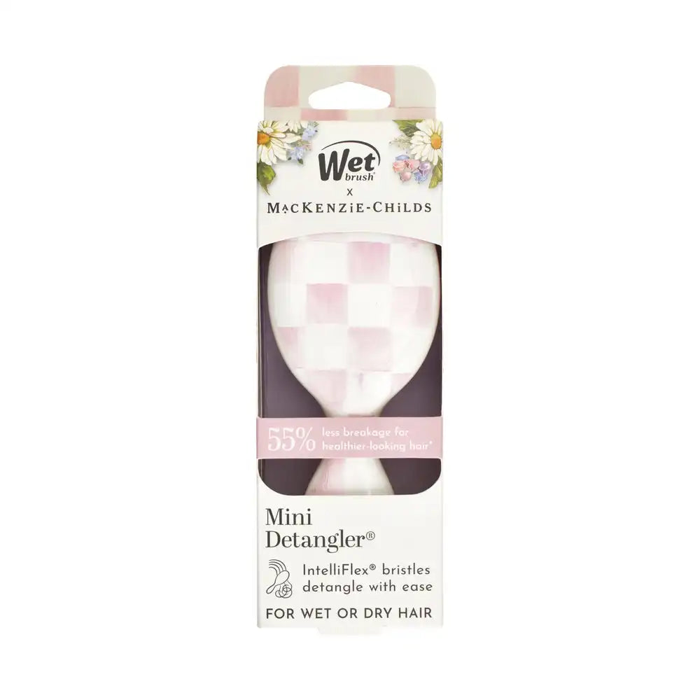 Wet Brush Courtly Check Mini Detangler Brush