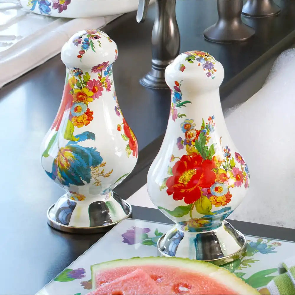 Courtly Check Large Salt & Pepper Shakers