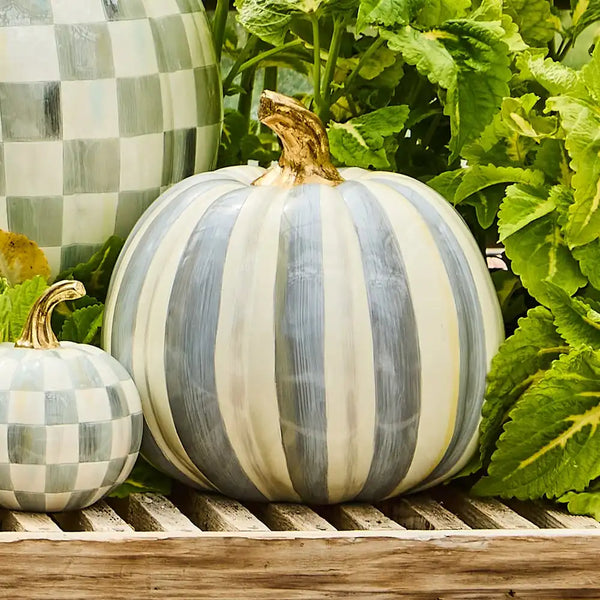 Mocha Stripe Medium Pumpkin