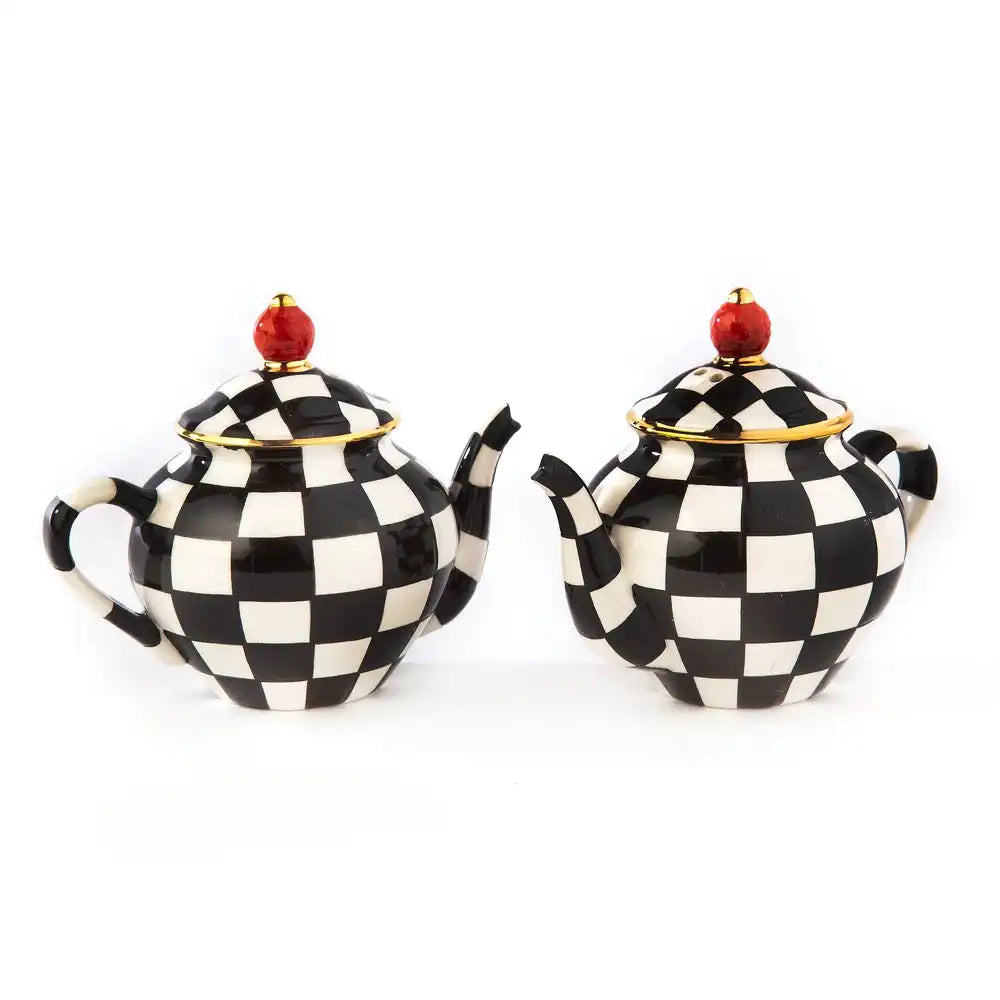Courtly Teapot Salt & Pepper Set Main image