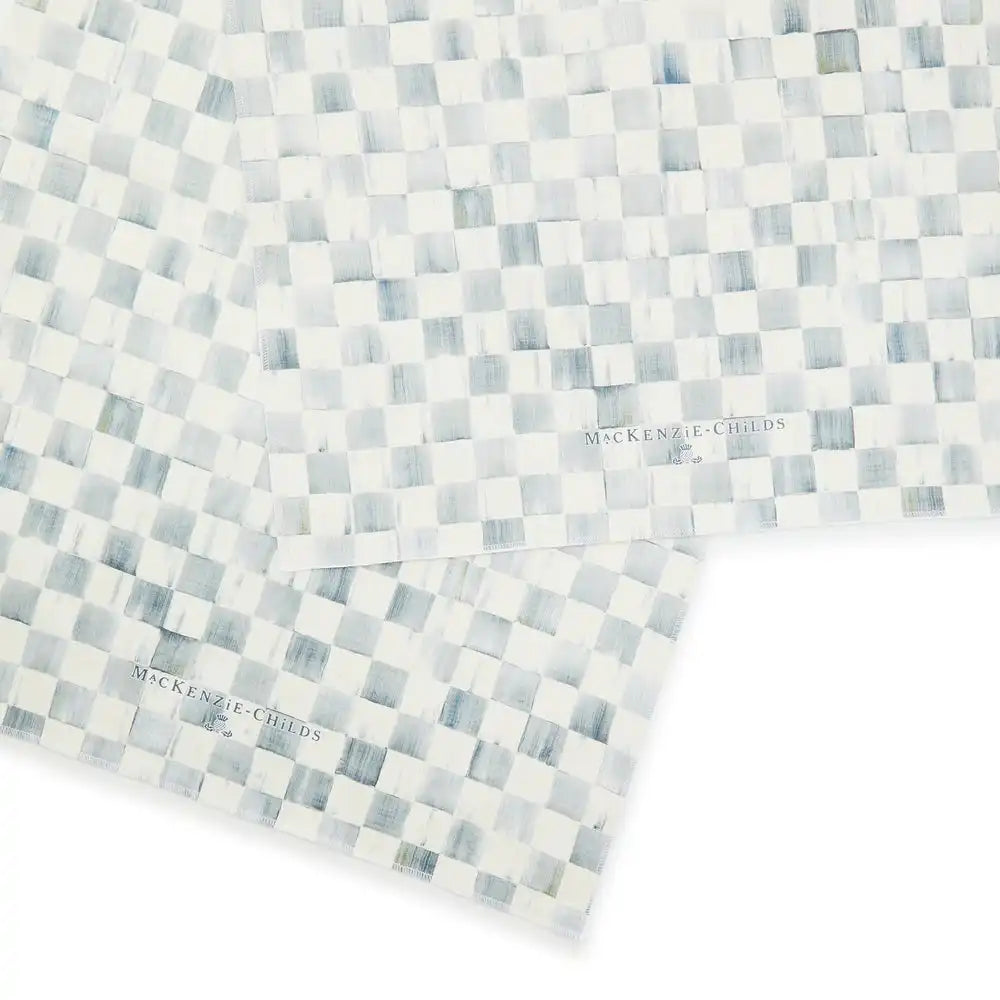 Cherry Check Printed Dish Towel