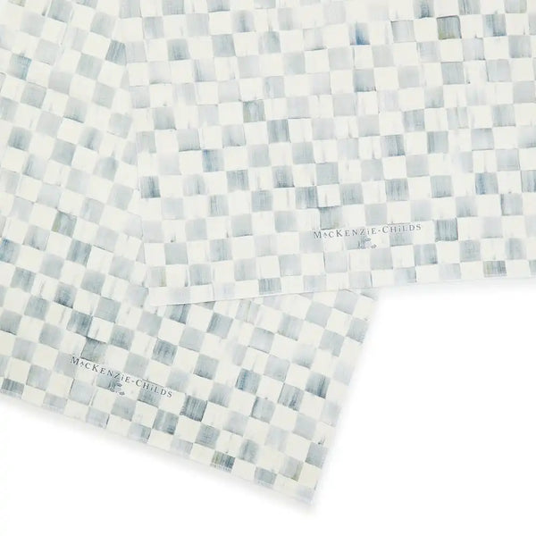 Cherry Check Printed Dish Towel