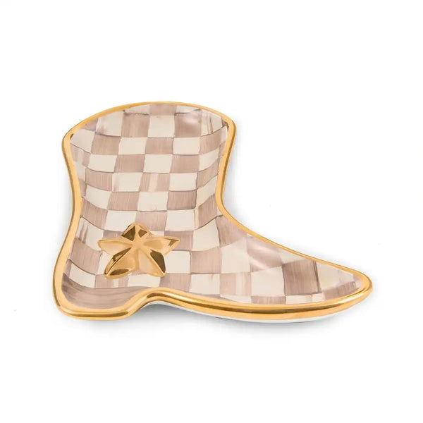 Lainey Wilson Rosy Check Cowgirl Boot Dish