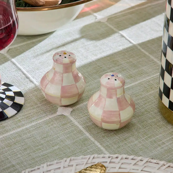 Courtly Check Large Salt & Pepper Shakers