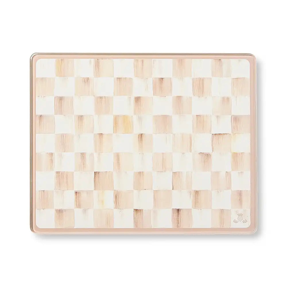 Cherry Check Cutting Board, Set of 2