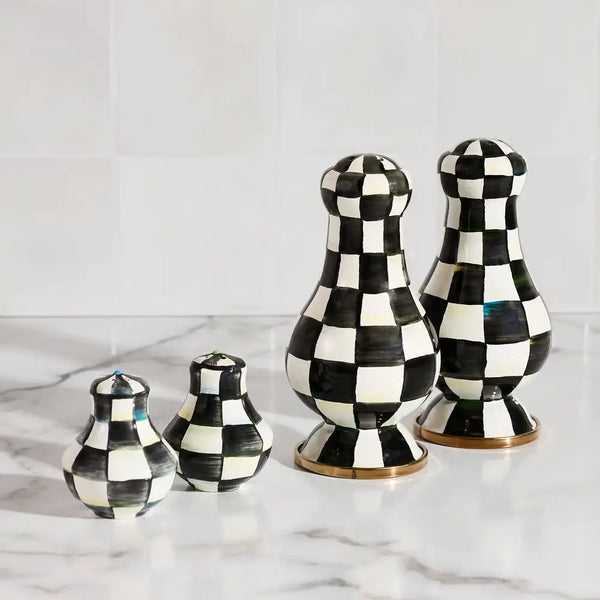 Courtly Check Large Salt & Pepper Shakers