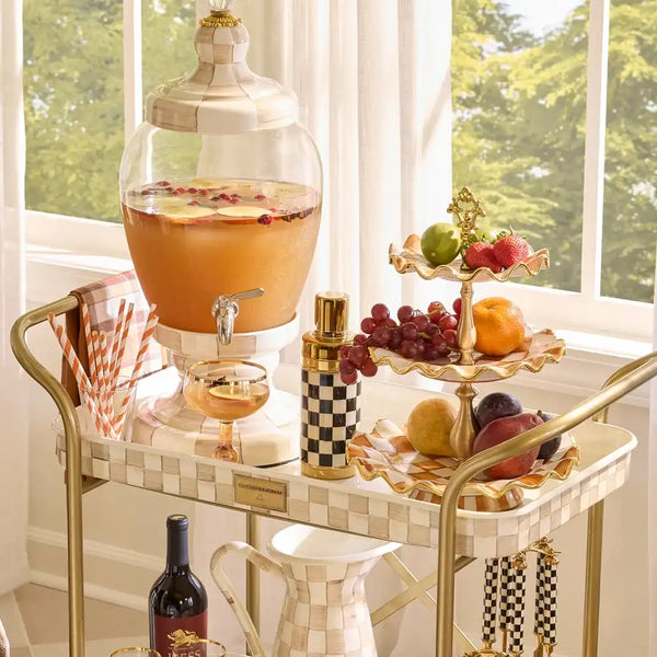 Rosy Check 3260 Gold Wine Cooler
