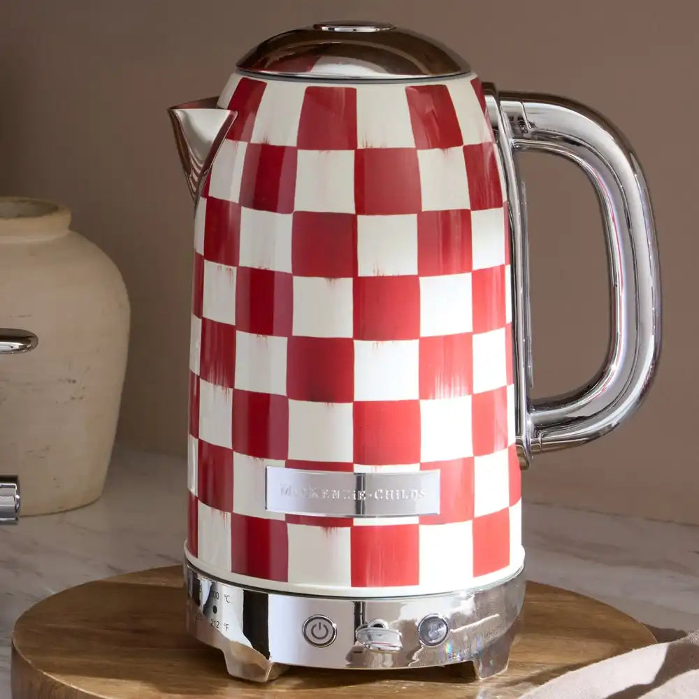 Emerald Check Electric Kettle