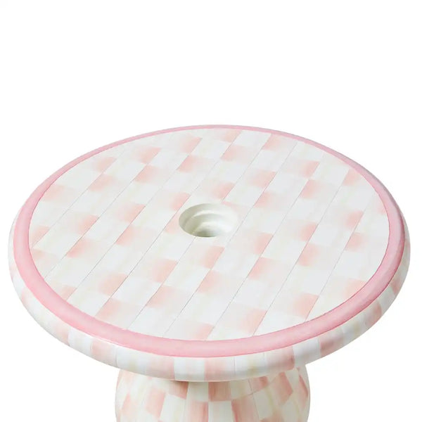 Outdoor Courtly Umbrella Stand Side Table