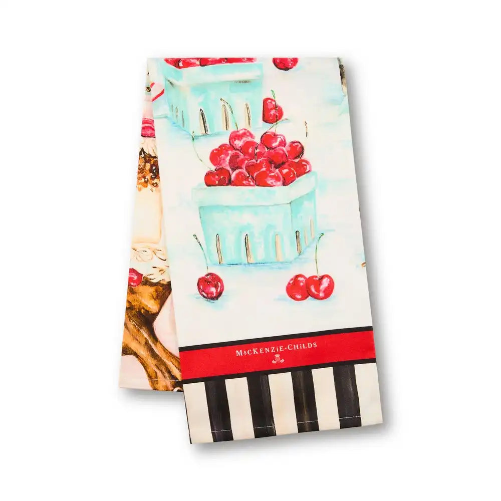 Cherry Bake Shop Printed Dish Towel Main image