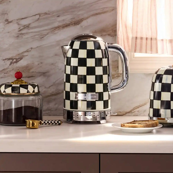 Emerald Check Electric Kettle