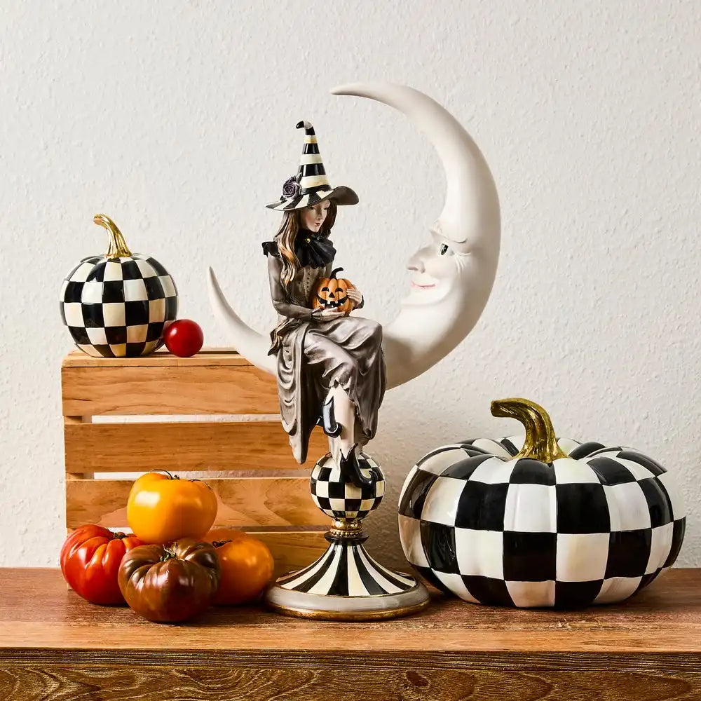 Spellbound Witch & Moon Figure