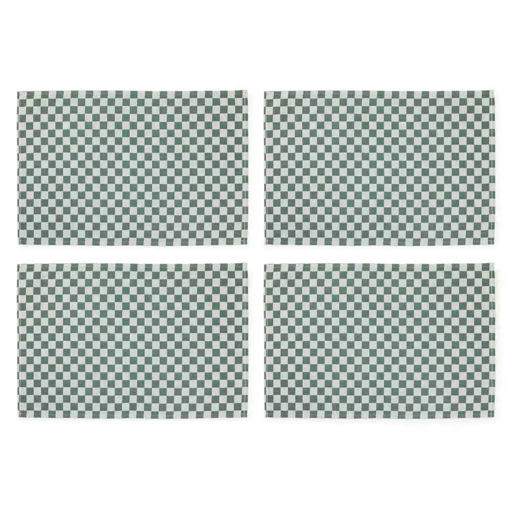 Dark Green Check Placemat, Set of 4 Secondary image
