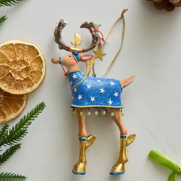 Patience Brewster Dash Away Vixen Reindeer Ornament