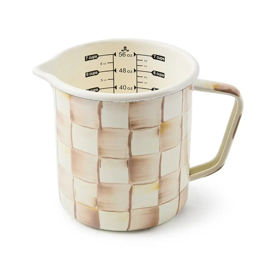 Mocha Check 7 Cup Measuring Cup Main image