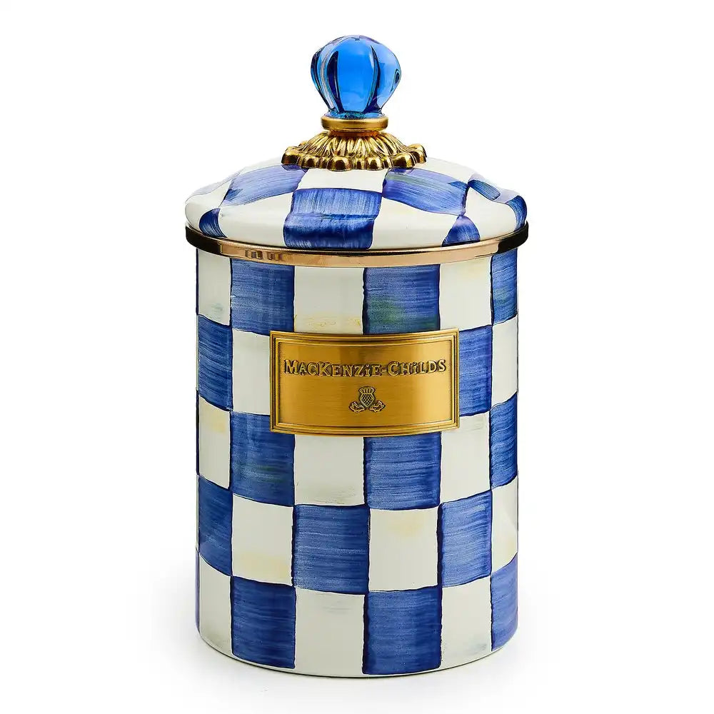 Royal Check Large Canister