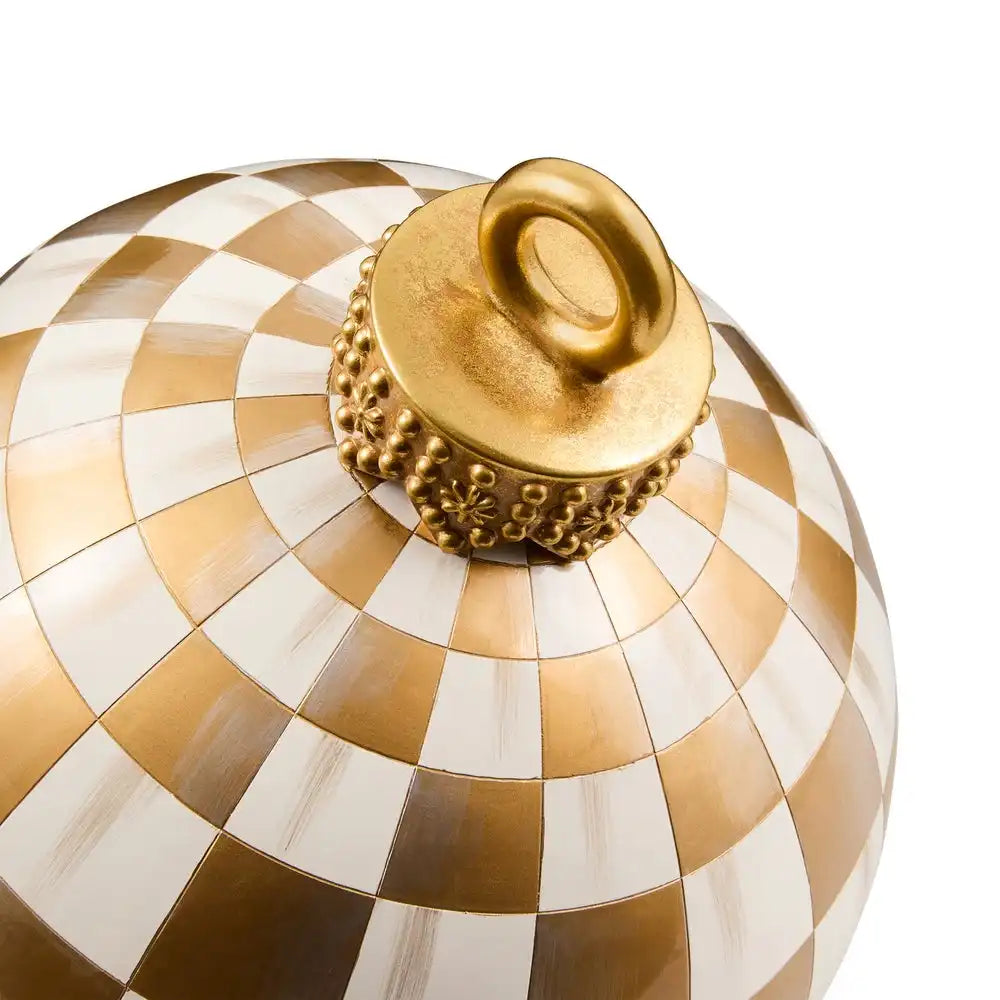Red Stripe Medium Tabletop Ornament