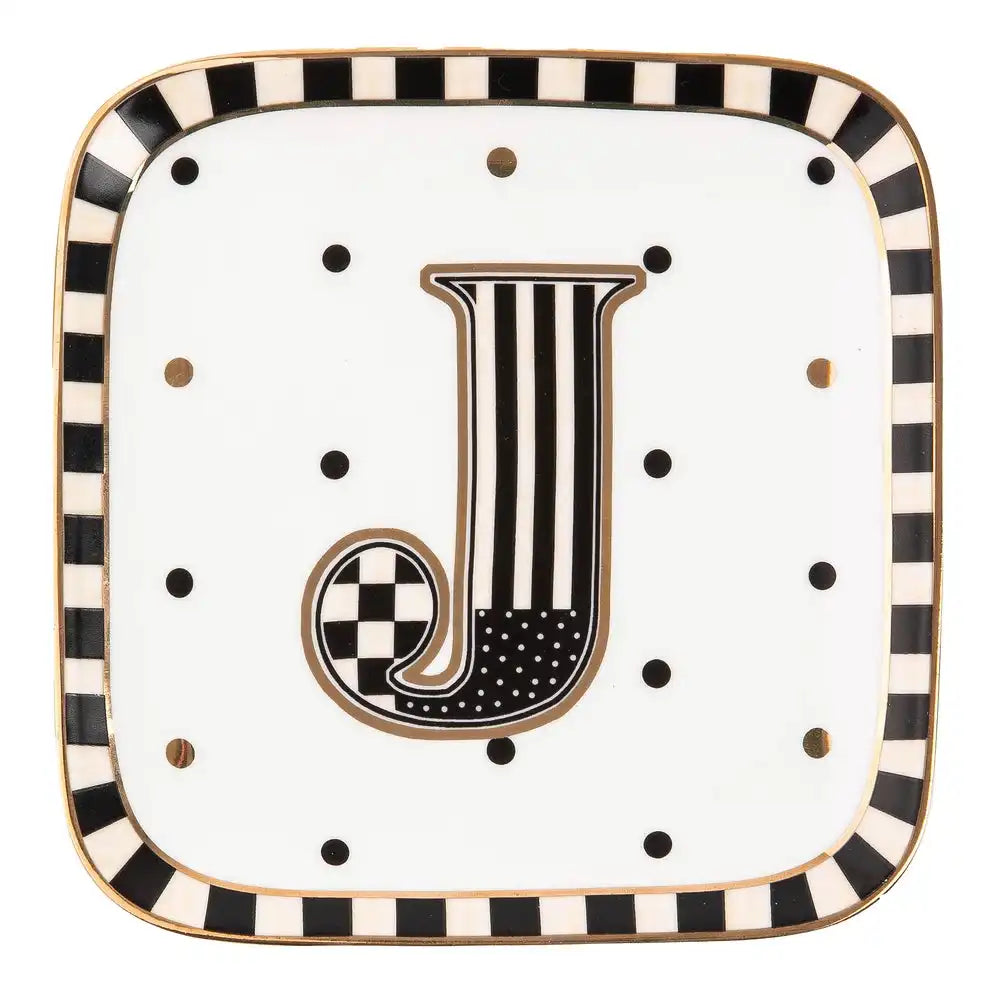 Monogram Dish - K