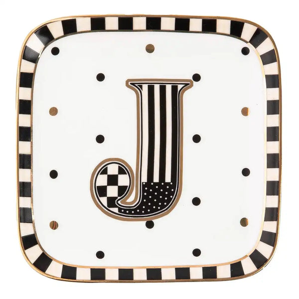 Monogram Dish - K