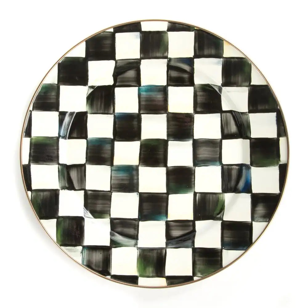 Courtly Check Charger/Plate Main image