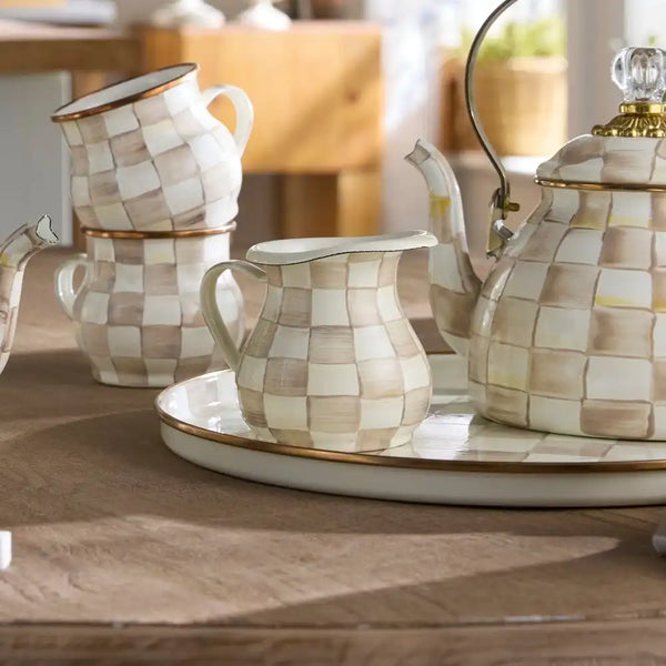 Courtly Check Creamer
