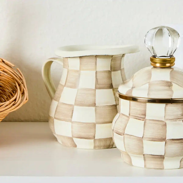 Courtly Check Creamer