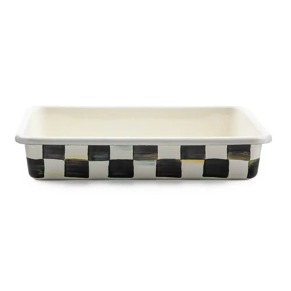 Mocha Check 9" x 13" Baking Pan