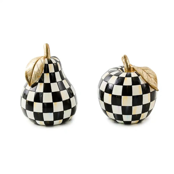 Courtly Check Apple Decor