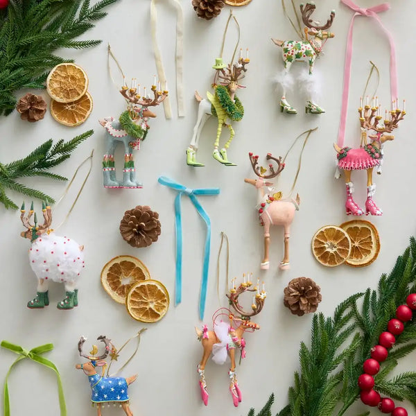 Patience Brewster Dash Away Vixen Reindeer Ornament