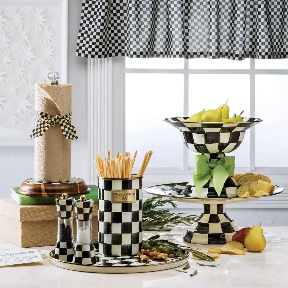 Sophisticheck Round Tray