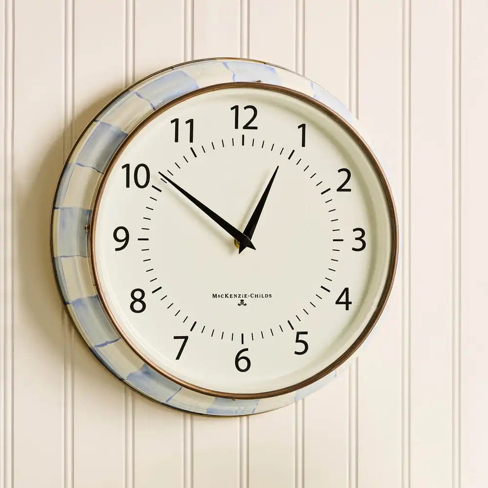 Rosy Check School Wall Clock
