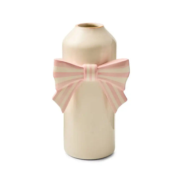 Rosy Bow Vase