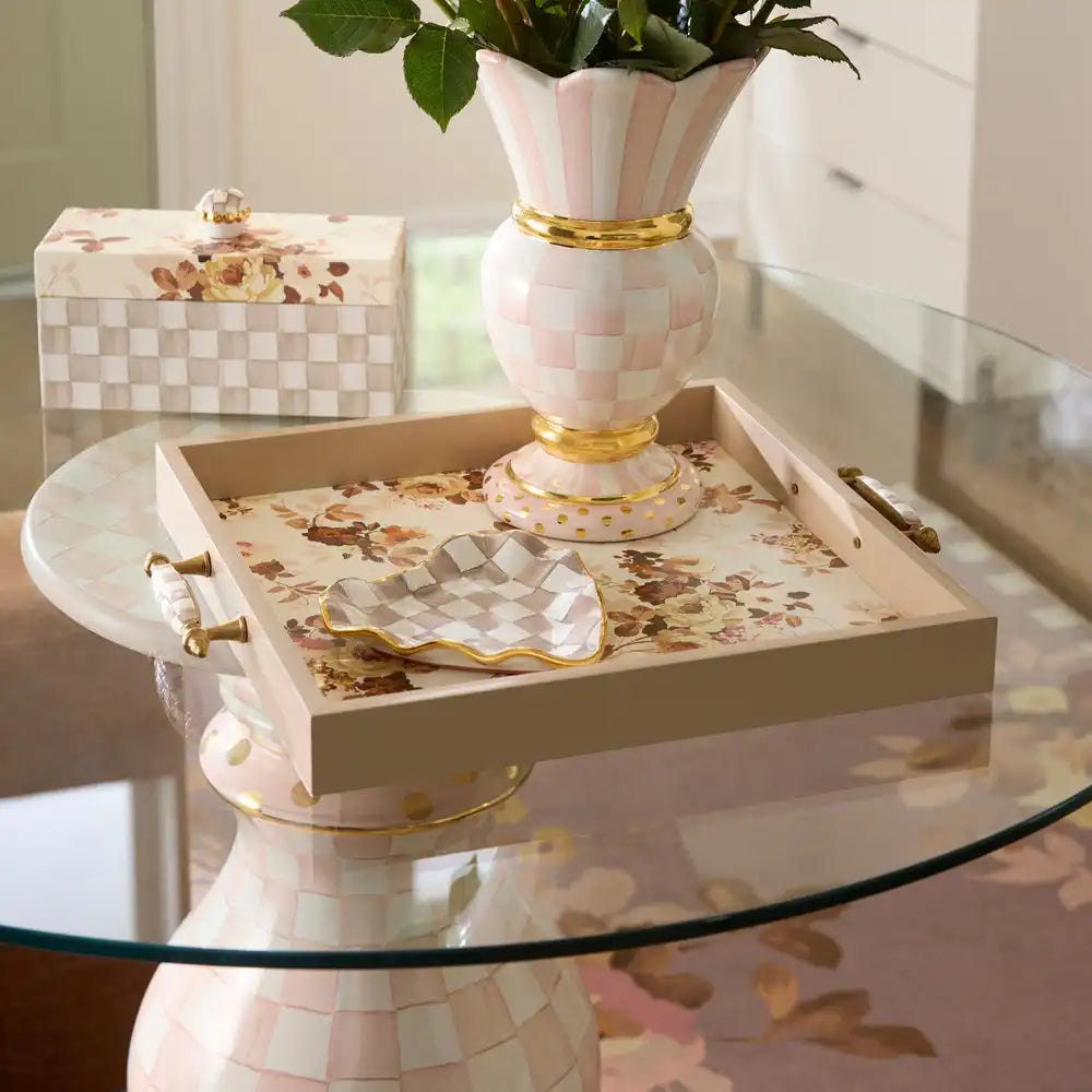 Courtly English Garden Serving Tray